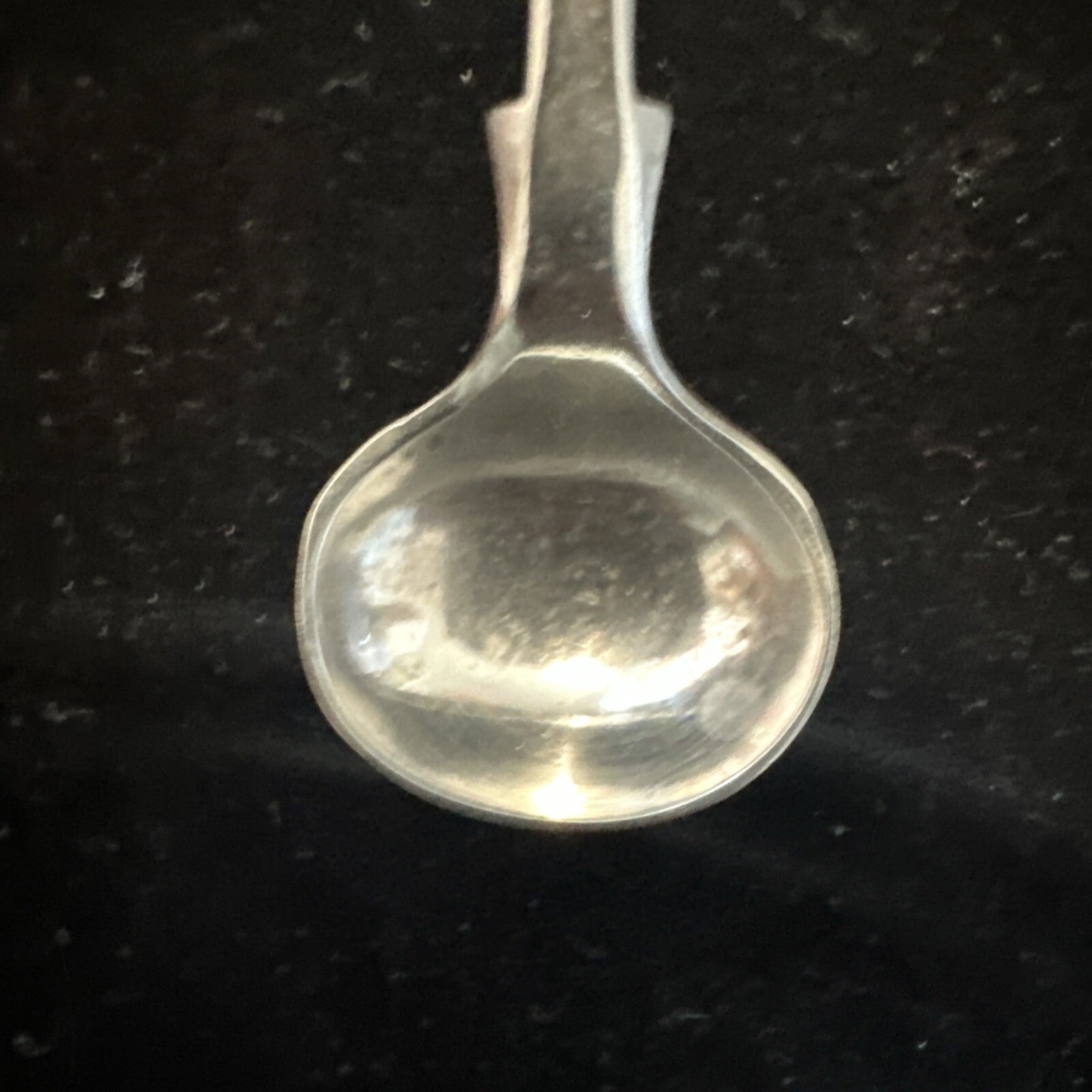 Antique Silver Plate Salt Spoon
