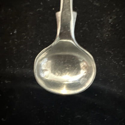 Antique Silver Plate Salt Spoon