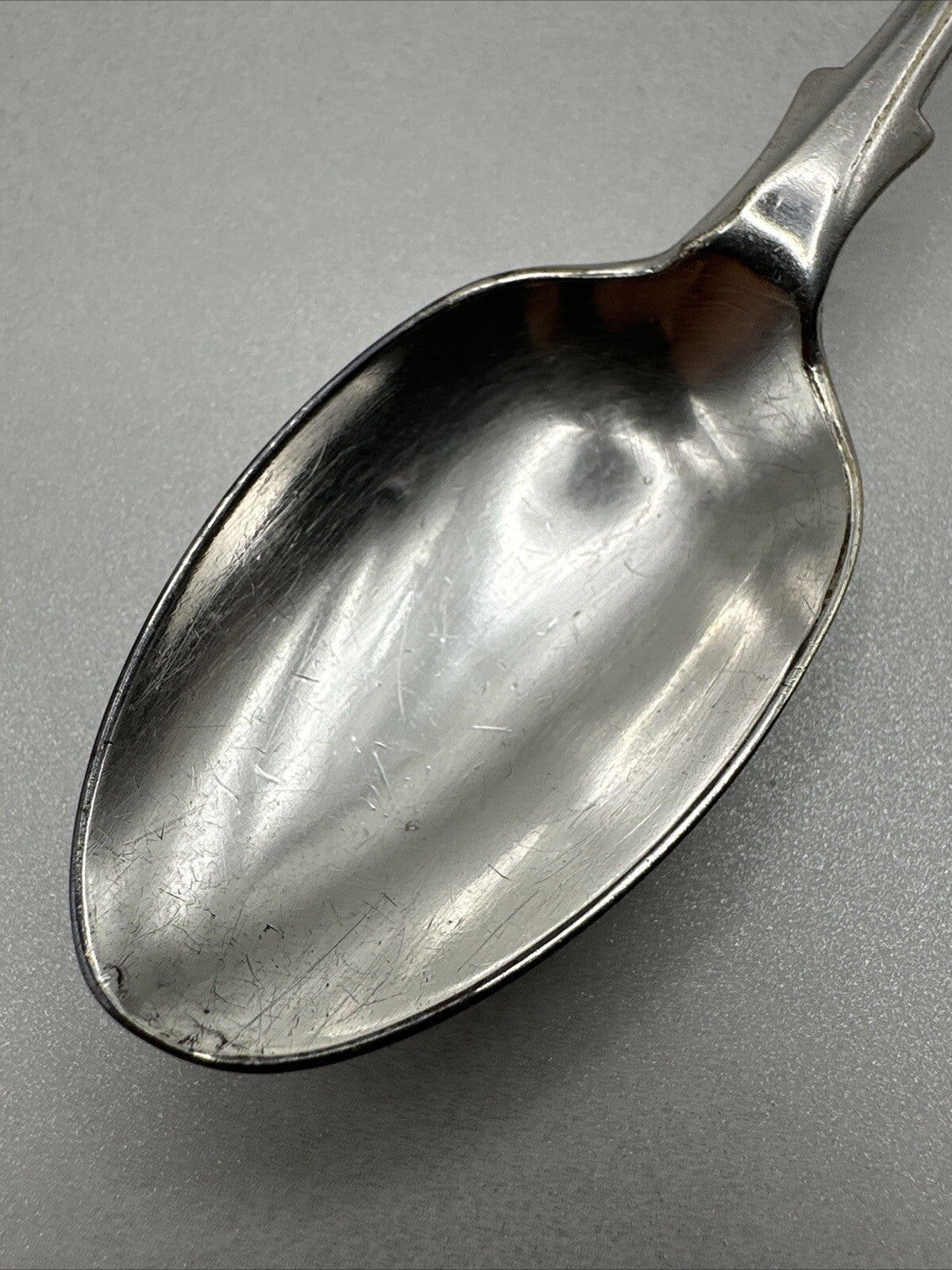 Antique Silver Plated Spoon - Deykin & Sons