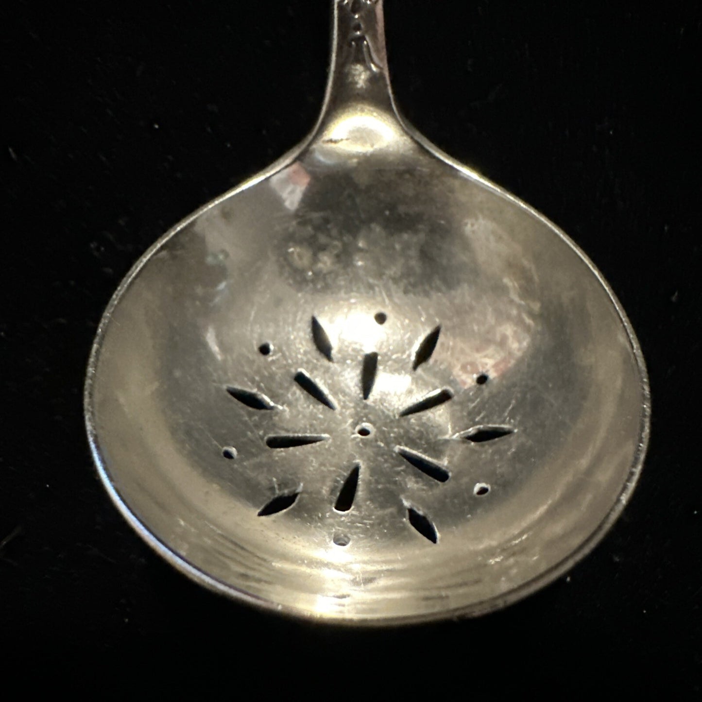 Antique Silver Plated Sugar Sifter