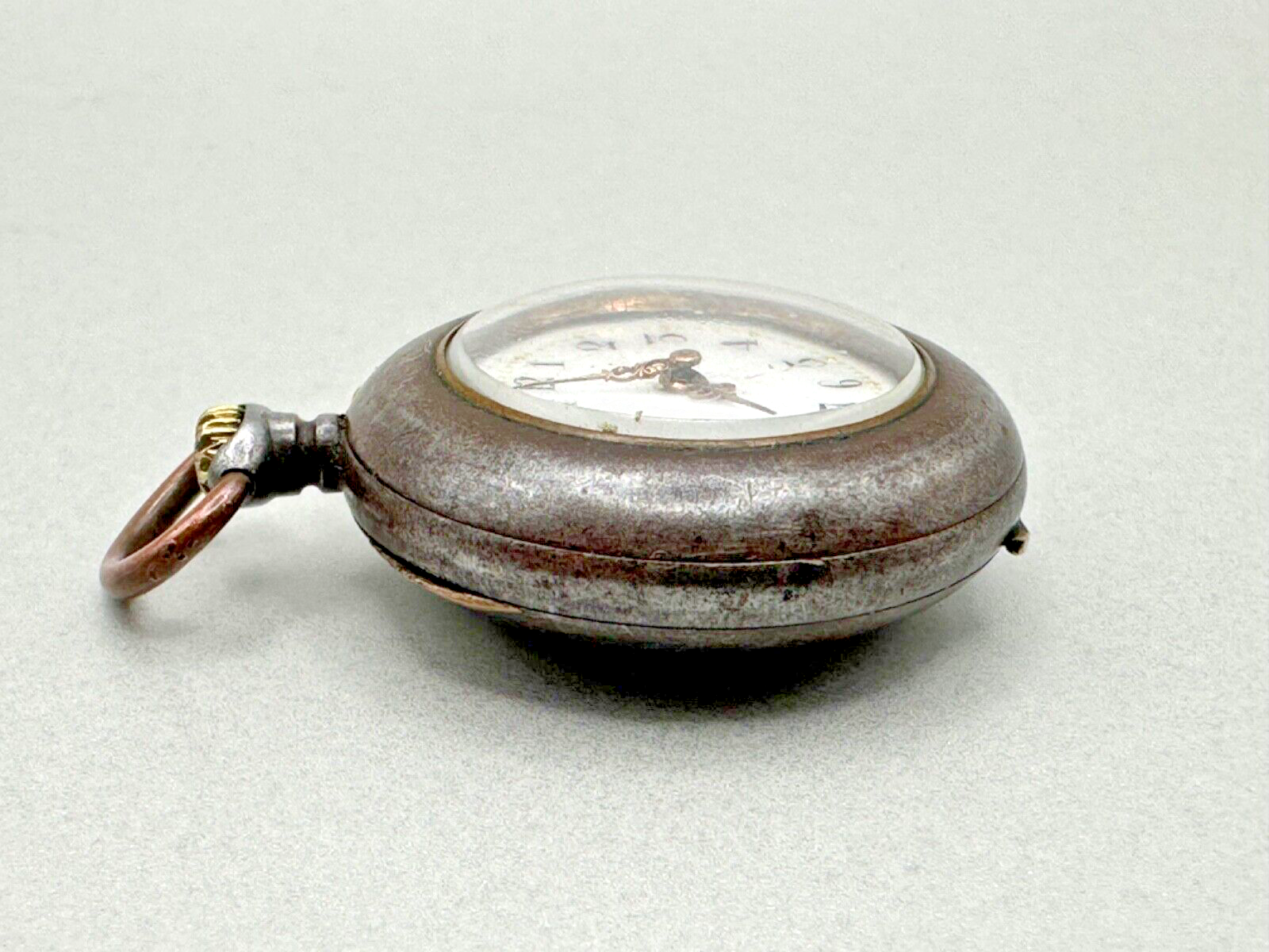 Antique Diamond Set Case Pocket Watch - Spares or Repair