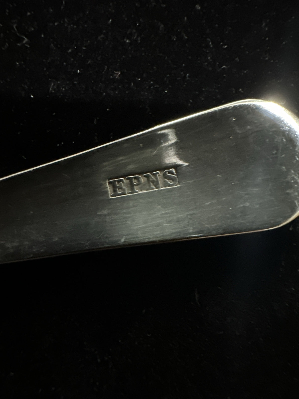 Antique Silver Plate Spoon