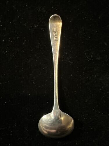 Antique Silver Salt Spoon - London 1817