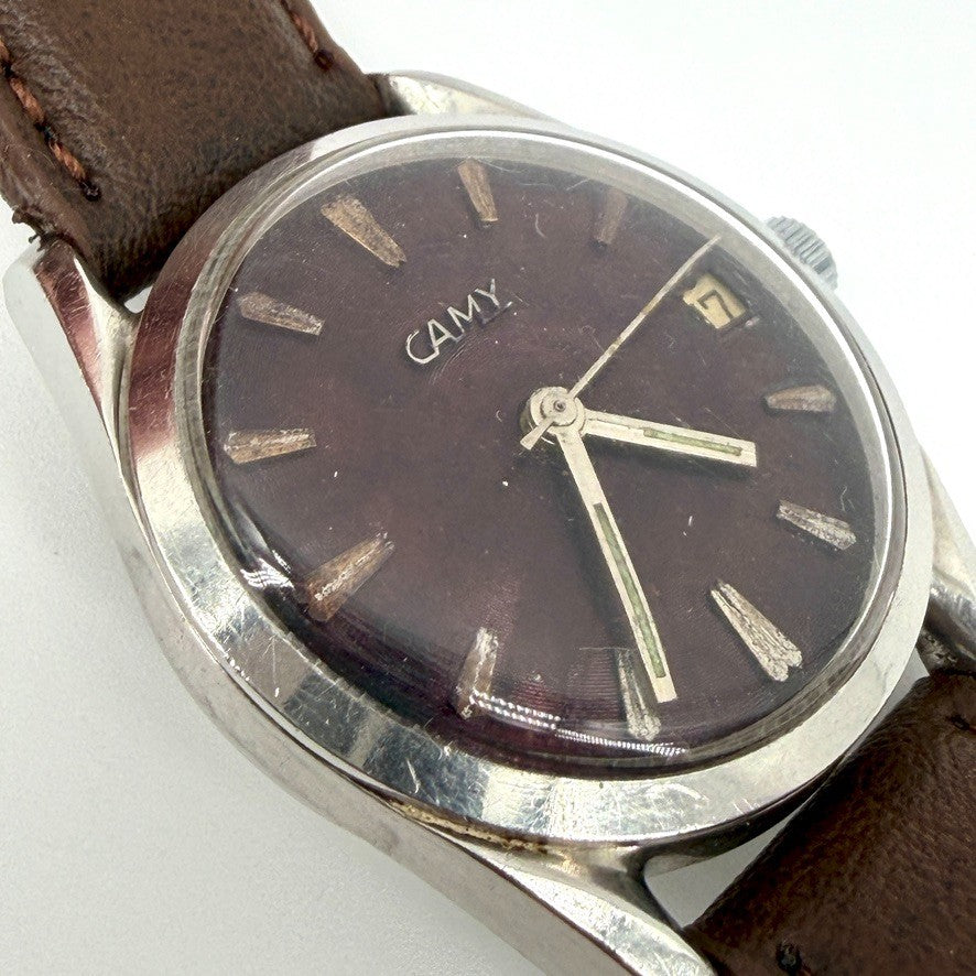 Vintage Camy Manual Wind Watch – AS 1703 – 21 Jewels – Working