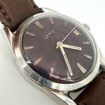 Vintage Camy Manual Wind Watch – AS 1703 – 21 Jewels – Working