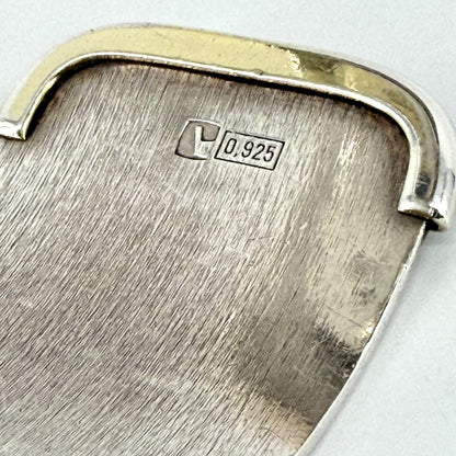 Vintage Le Paix 925 Sterling Silver Bangle Watch – Swiss Quartz – c.1970s