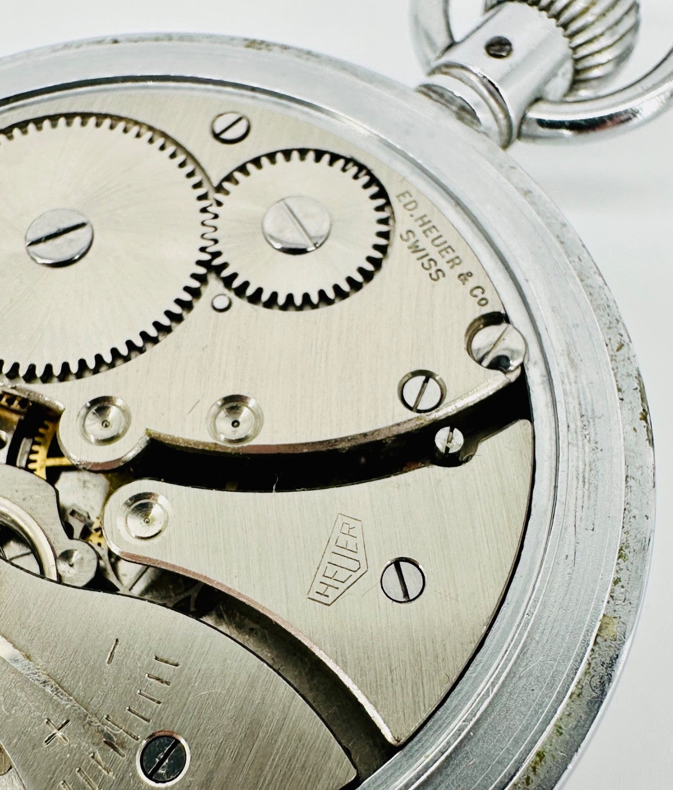 Vintage Ed. Heuer & Co. Mechanical Stopwatch – Camerer Cuss London – Swiss Made