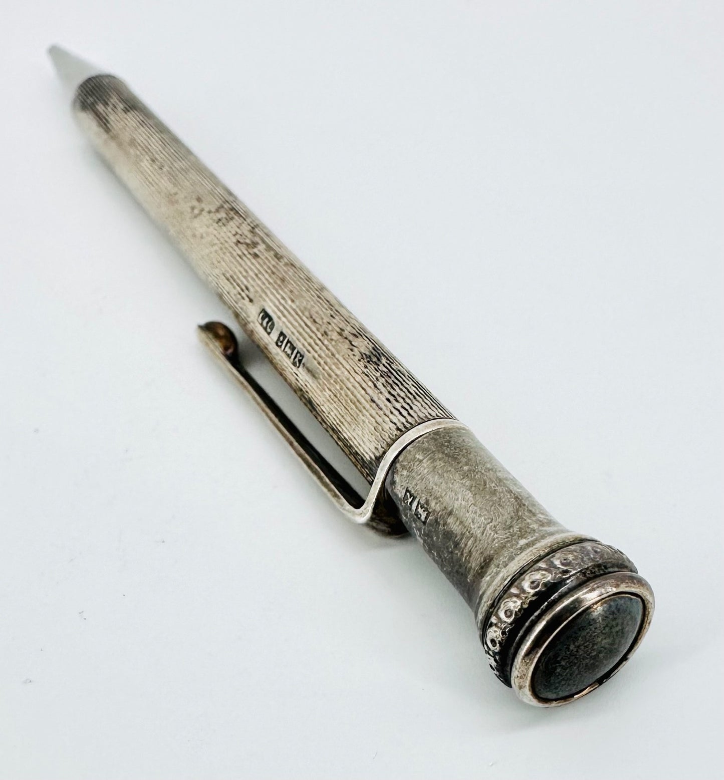 Vintage Sterling Silver Propelling Pencil – Cohen & Charles, Birmingham 1959