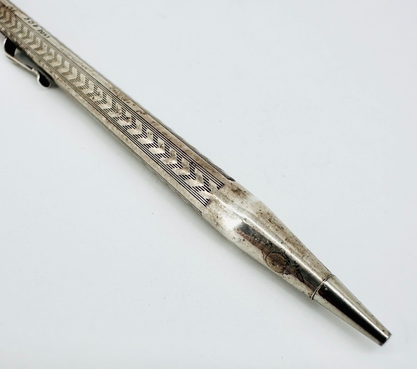 Vintage Sterling Silver Propelling Pencil – Wahl Eversharp Co. Ltd, London 1934