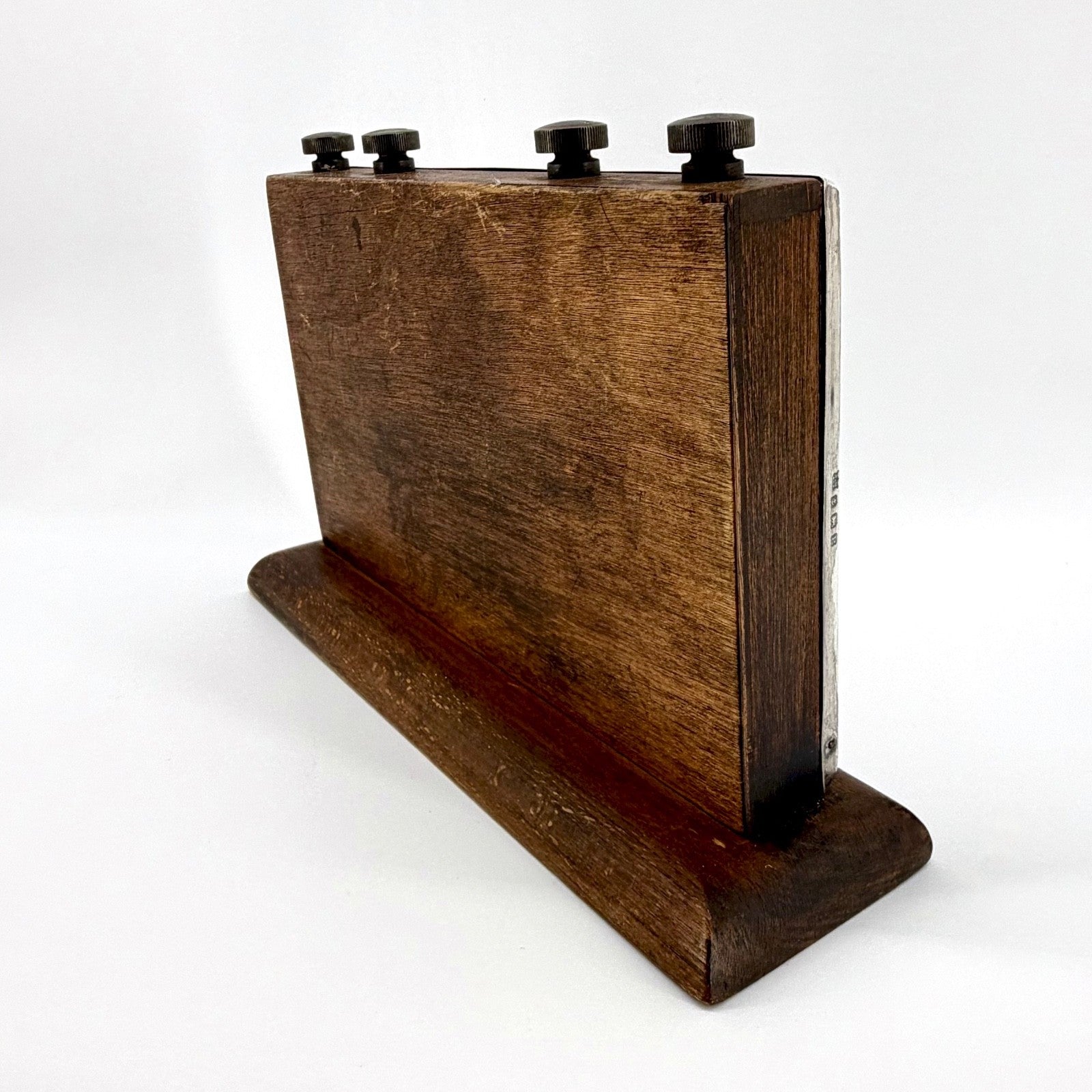 1939 Sterling Silver Desk Calendar – Birmingham – W.J. Myatt & Co