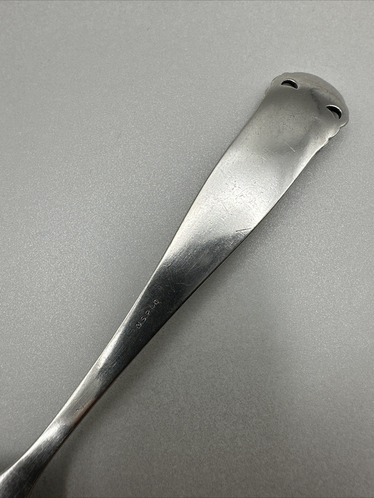 Antique Silver Plated Spoon