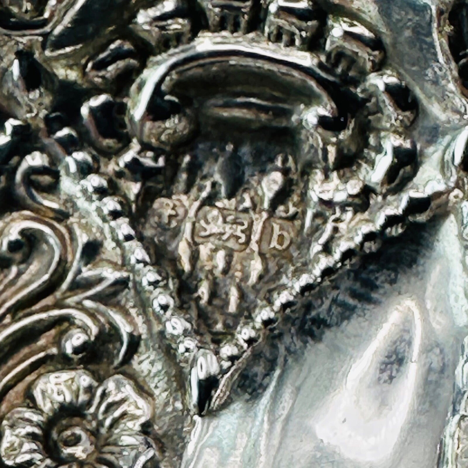 Pair of Antique Silver Trinket Dishes - Birmingham 1901 by William Devenport