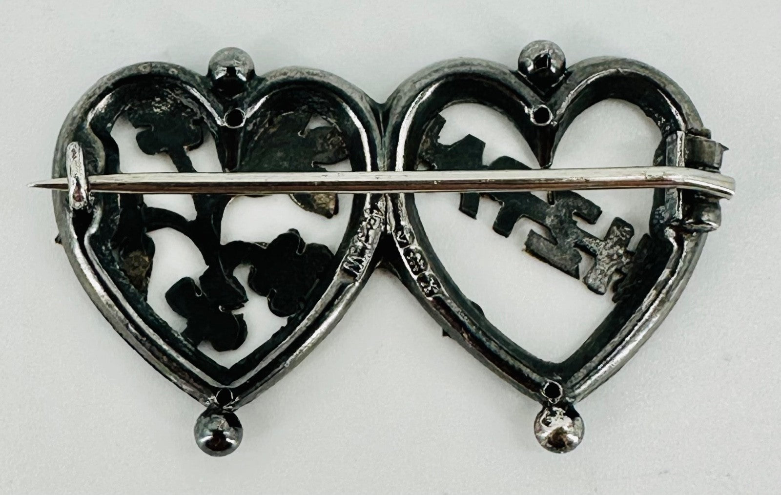 Antique Silver Mizpah Brooch – Birmingham 1922, Richard John Wakefield