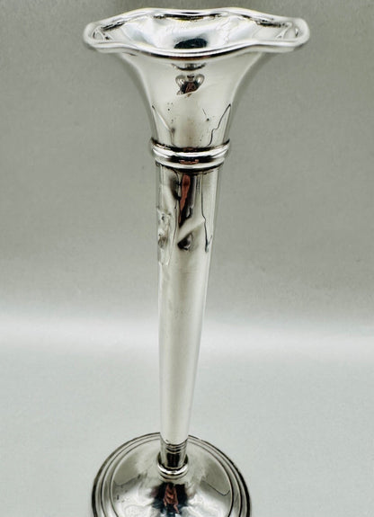 Antique Sterling Silver Vase by Redlich & Co.