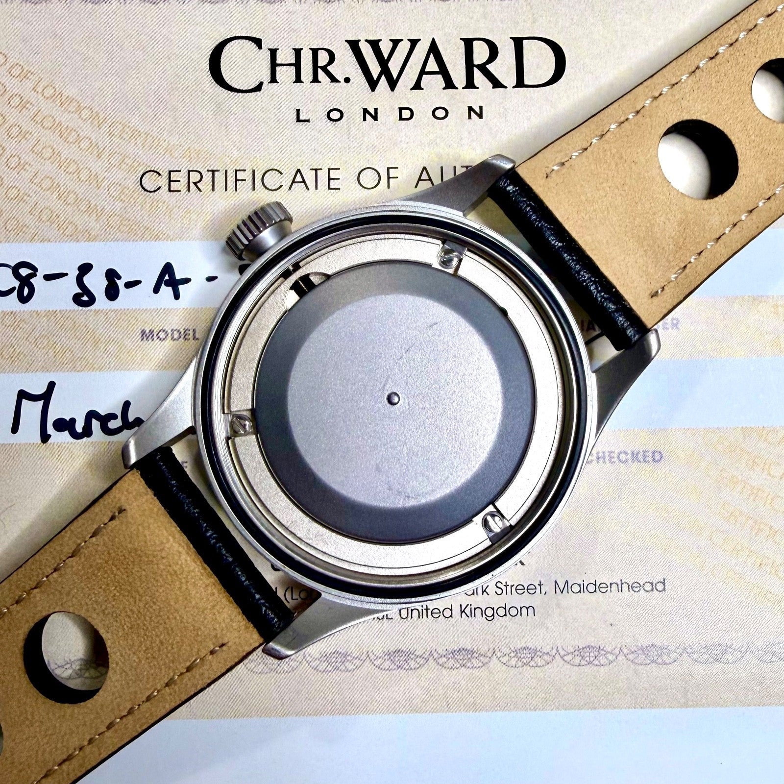 Christopher Ward C8 Flyer Automatic Mk I – Boxed, Cert, 2017, Excellent