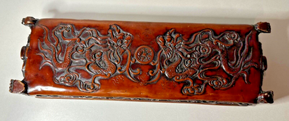 Antique Carved Resin Decorative Box