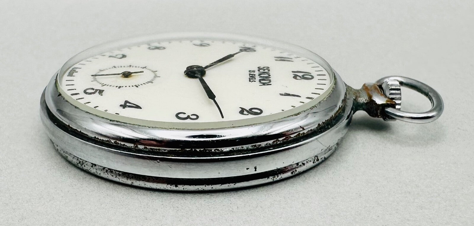 Vintage Sekonda 18 Jewels Pocket Watch – USSR Made – Working – 3602 Movement