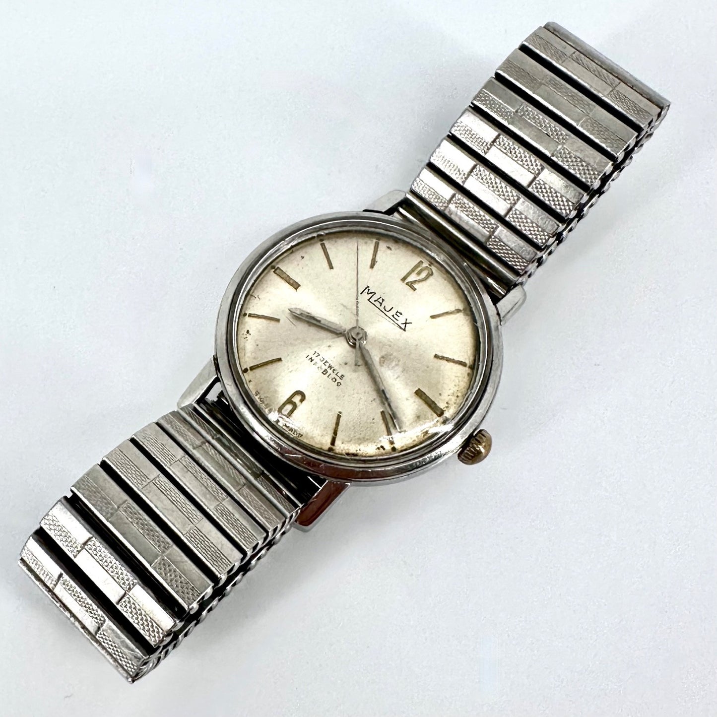 Vintage Majex 17 Jewels Incabloc Hand-Wound - ST 1686 – Swiss Made – Working