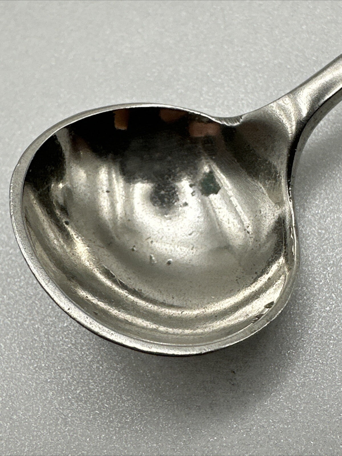 Antique Silver Plated Salt Spoon - Kay & Co.