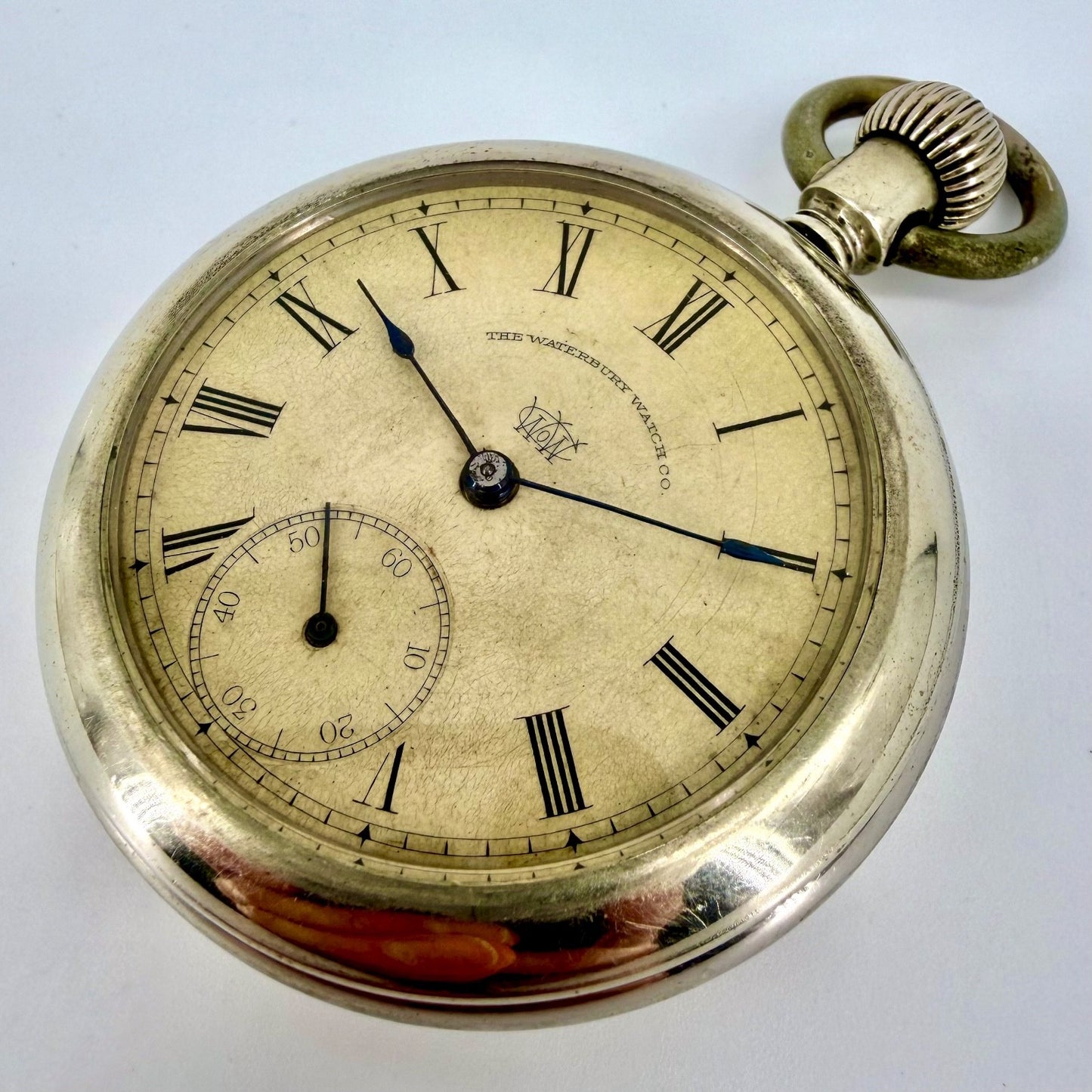 Antique “The Waterbury Watch Co.” Pocket Watch – Working – Series J - c.1890s