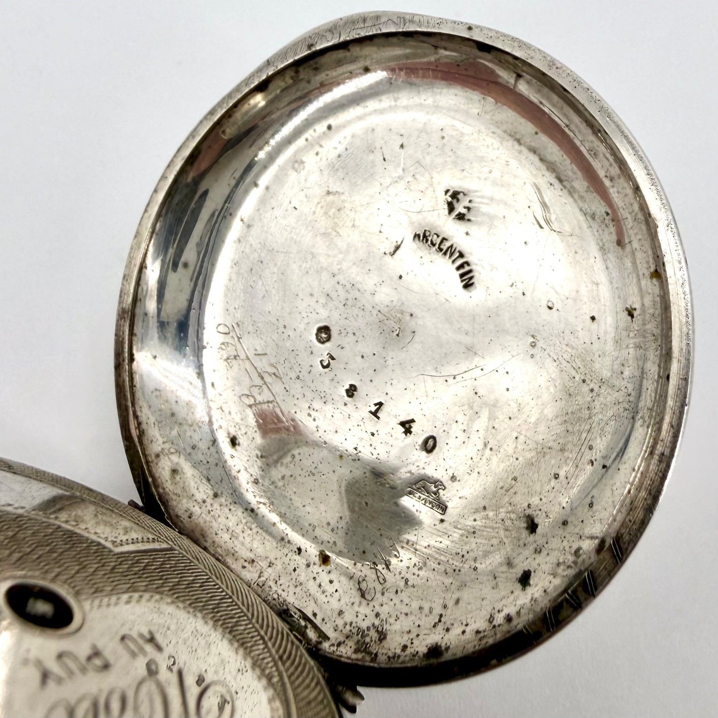 Antique French Silver Pocket Watch – Société Anonyme d’Horlogerie de Besançon