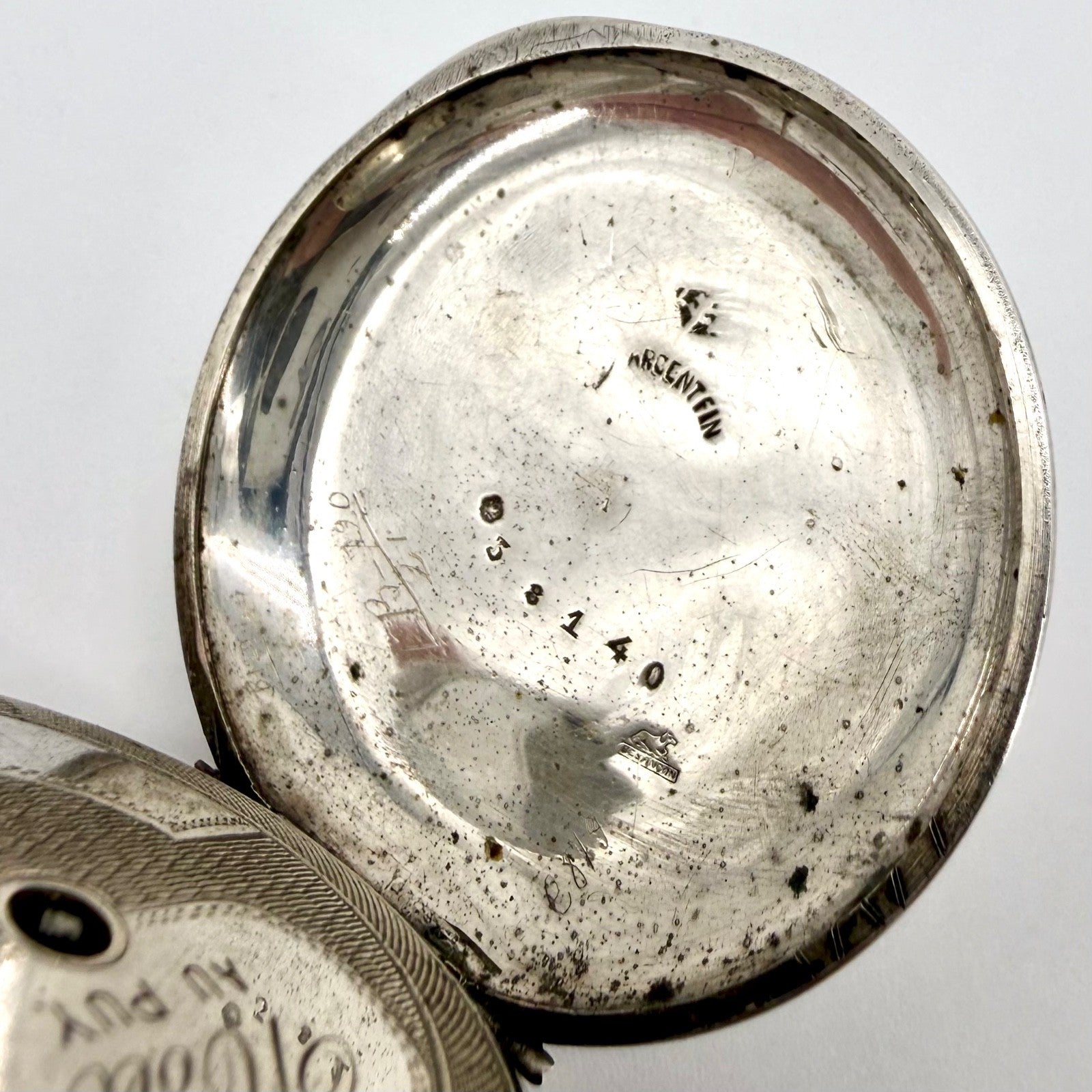 Antique French Silver Pocket Watch – Société Anonyme d’Horlogerie de Besançon