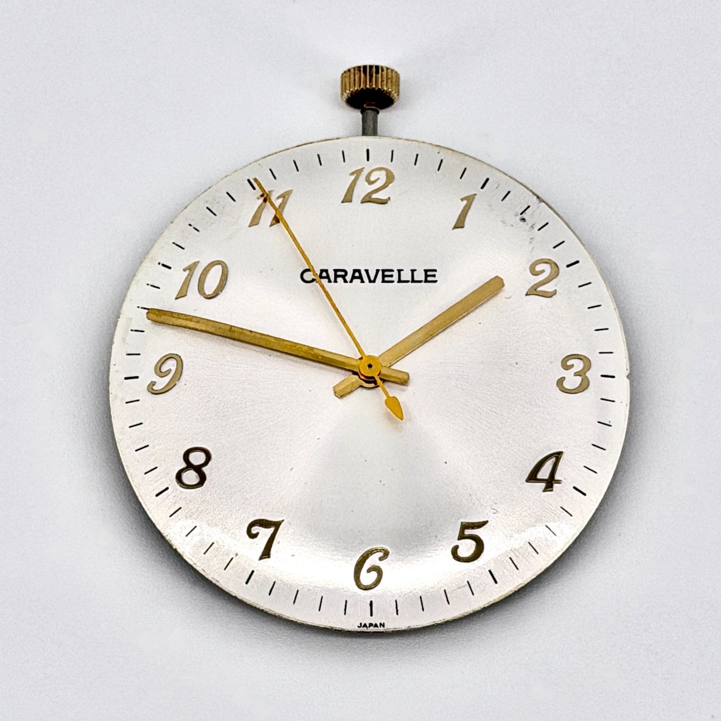 Vintage Caravelle Pocket Watch – 7 Jewel Japanese Movement - Working