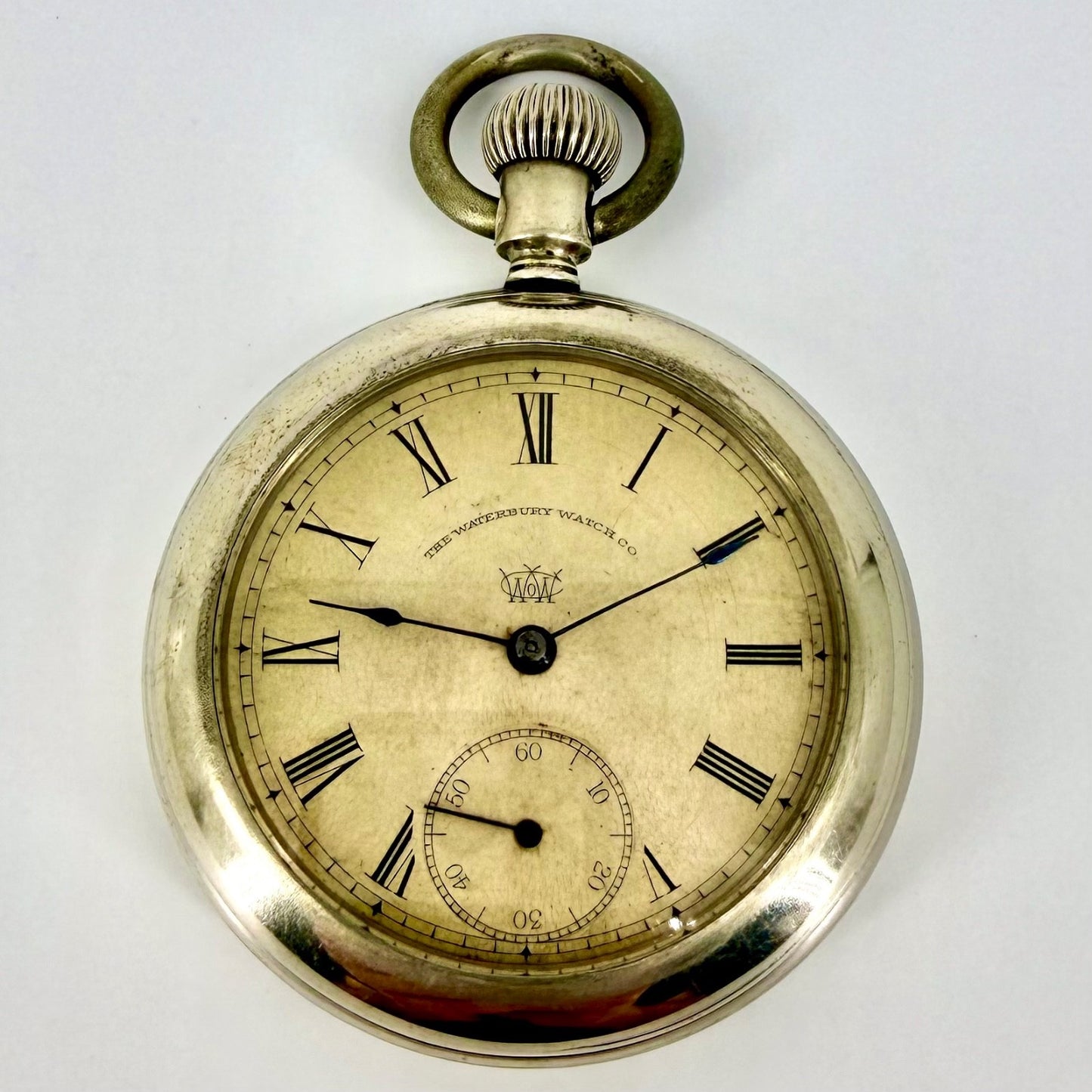 Antique “The Waterbury Watch Co.” Pocket Watch – Working – Series J - c.1890s