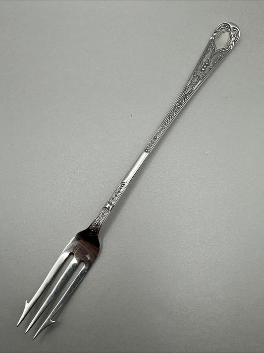 Antique Silver Plate Pickle Fork