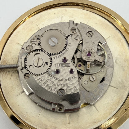 Vintage Caravelle Swiss Pocket Watch – AS 1950/51 – 17 Jewels – Working