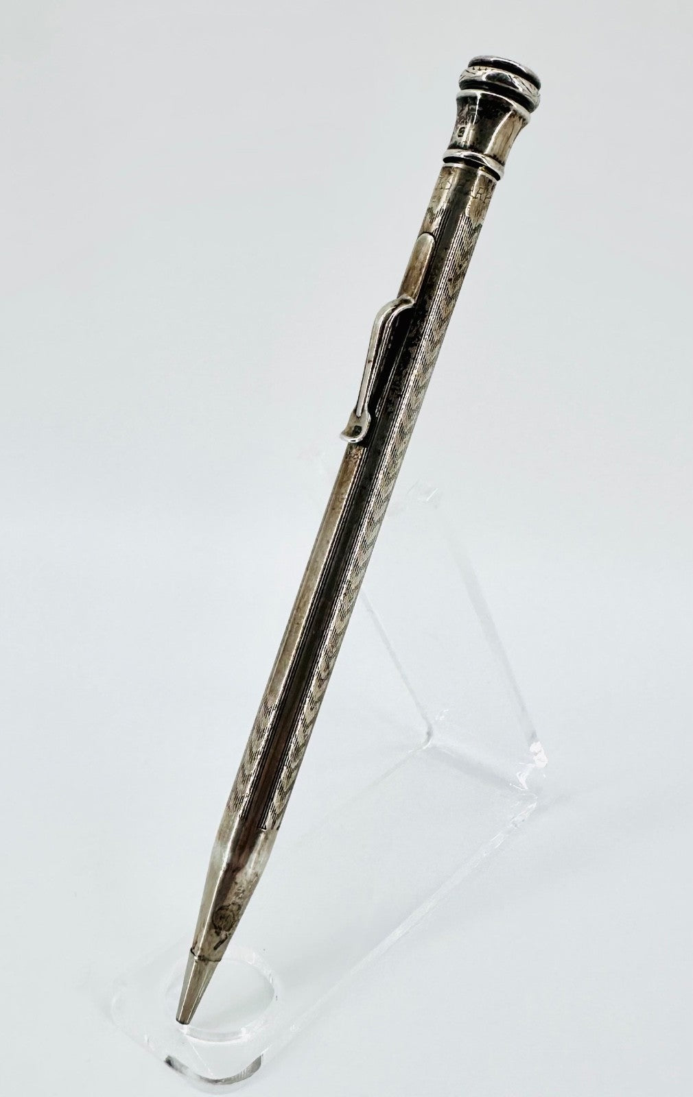 Vintage Sterling Silver Propelling Pencil – Wahl Eversharp Co. Ltd, London 1934