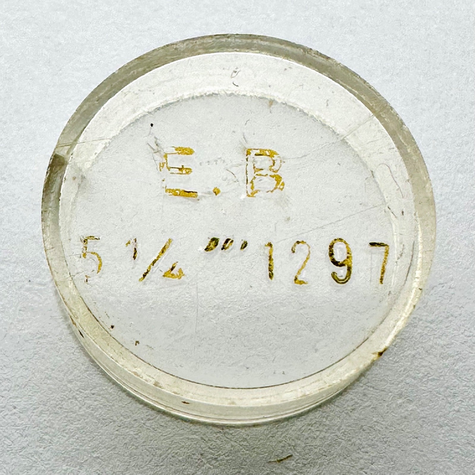 Vintage EB Balance Wheel & Hairspring – Cal. 1297, 5¼ Ligne