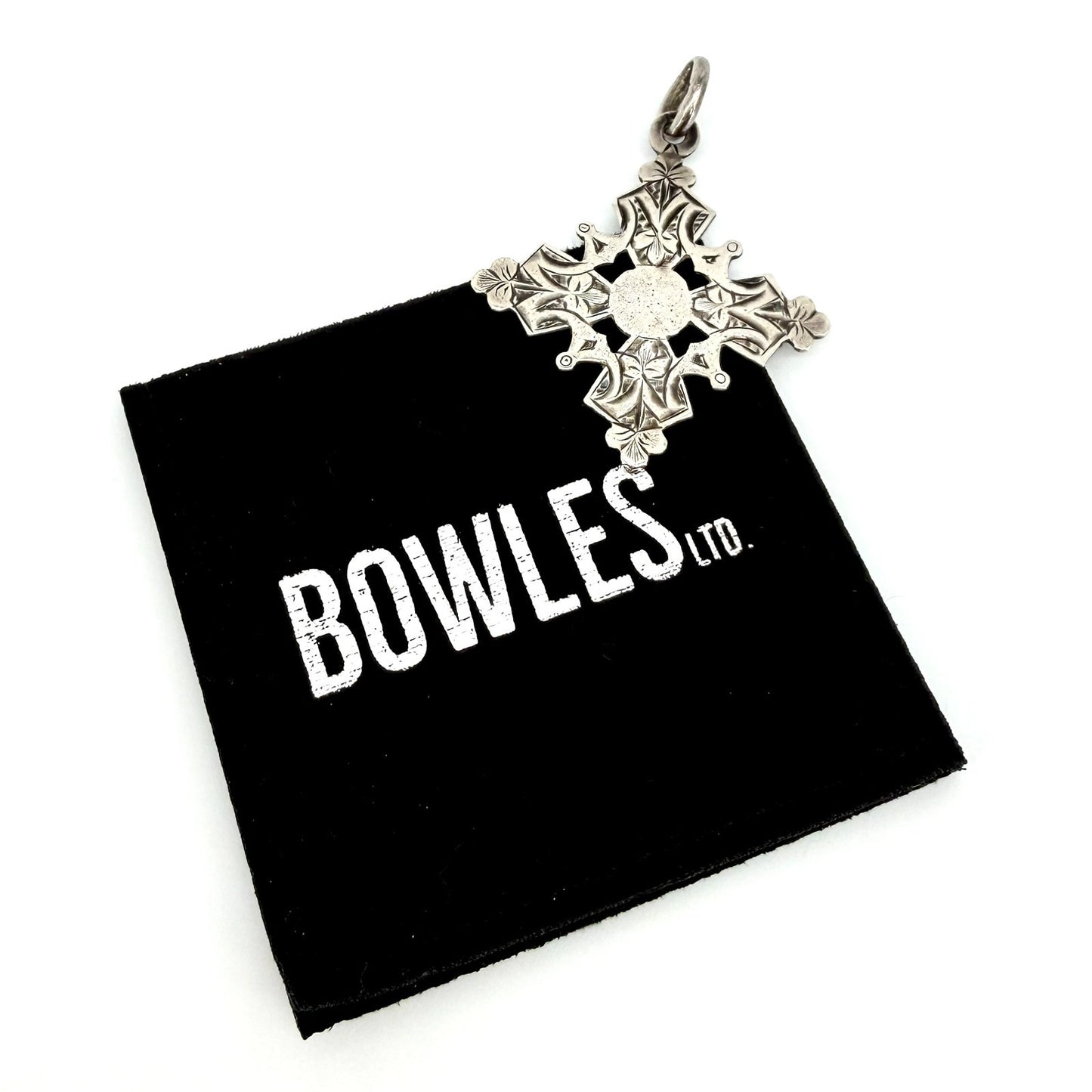 Antique Victorian Silver Fob / Pendant – Chester 1890 – Samuel Garside