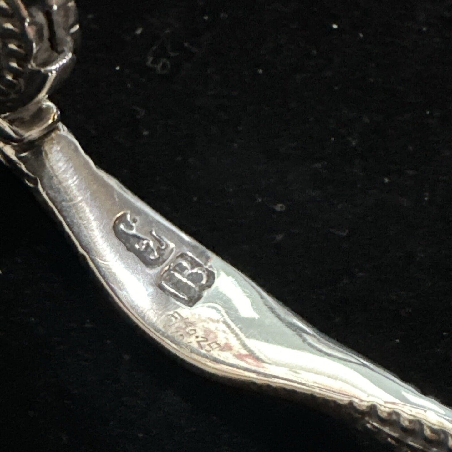 Antique Silver Sprung Sugar Tongs - 1770 to 1784