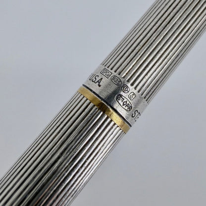 Sheaffer Sterling Silver Ballpoint Pen – London Import 1992 – USA Made