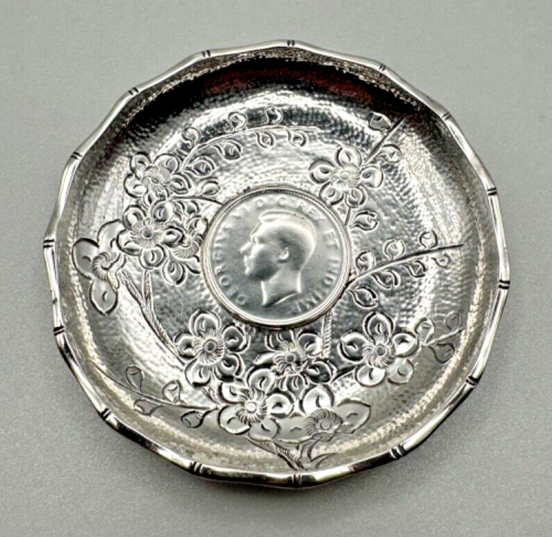 Sterling Silver Canadian Coin Dish - Hong Kong Lee Yee Hing