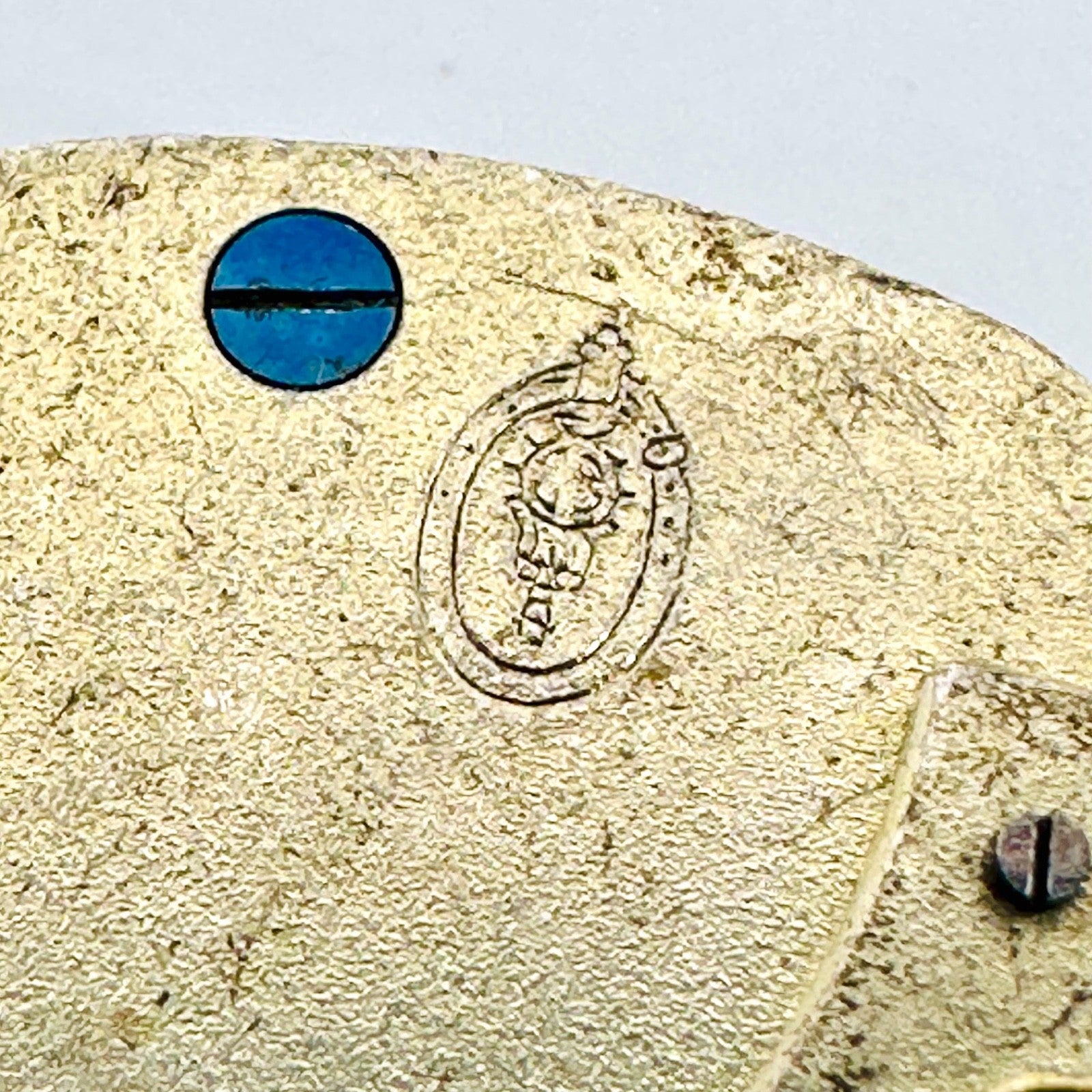 Antique Coullery Frères Pocket Watch Movement – 45mm, Key Wound - Spares/Repair