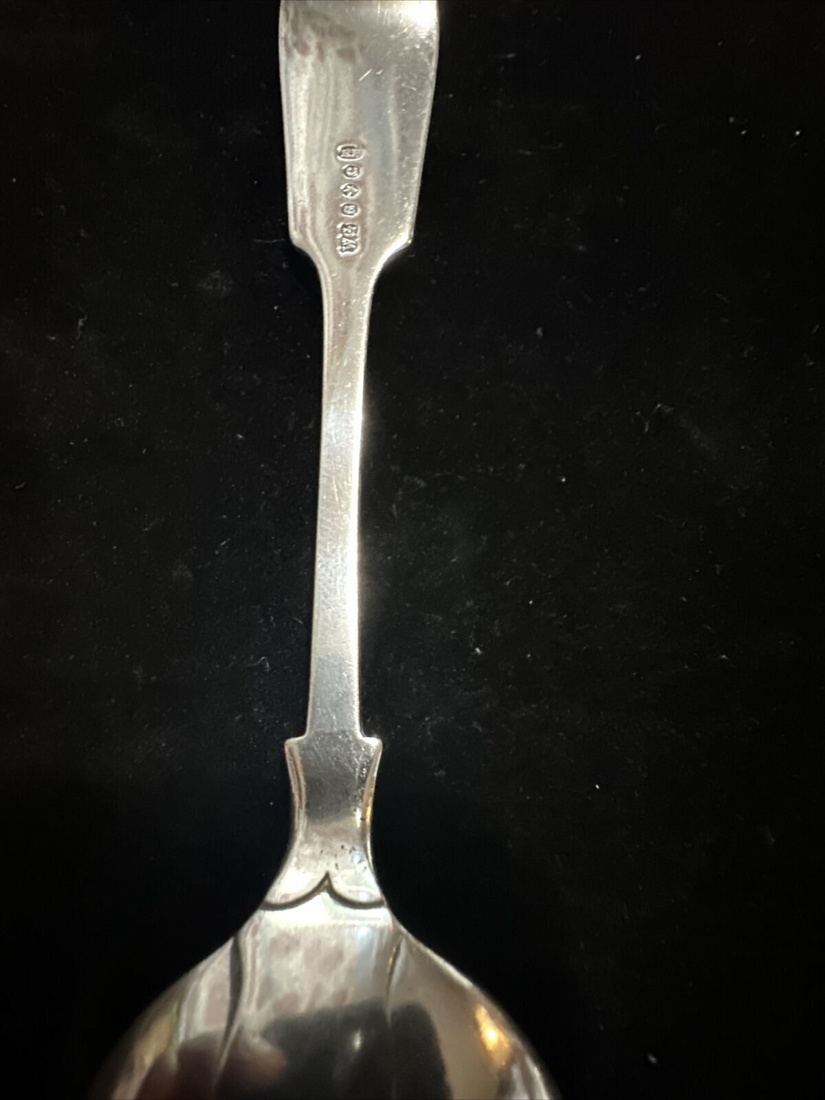 Antique Silver Plate Table Spoon - William Gallimore