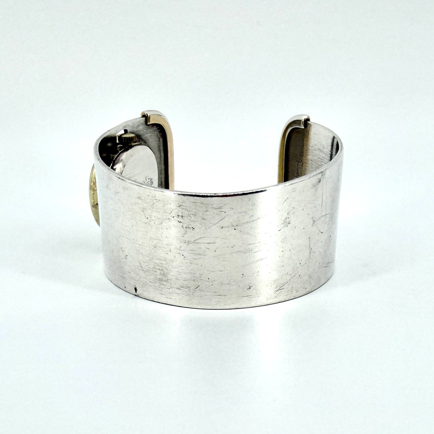 Vintage Le Paix 925 Sterling Silver Bangle Watch – Swiss Quartz – c.1970s