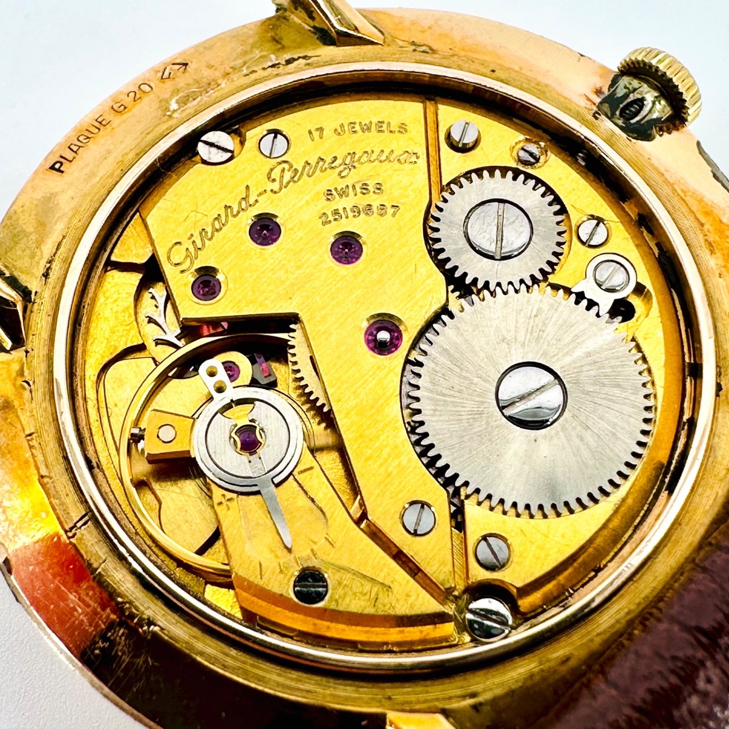 Vintage Girard-Perregaux Manual Wind Gents Watch, Swiss Made 17 Jewels c.1966-67