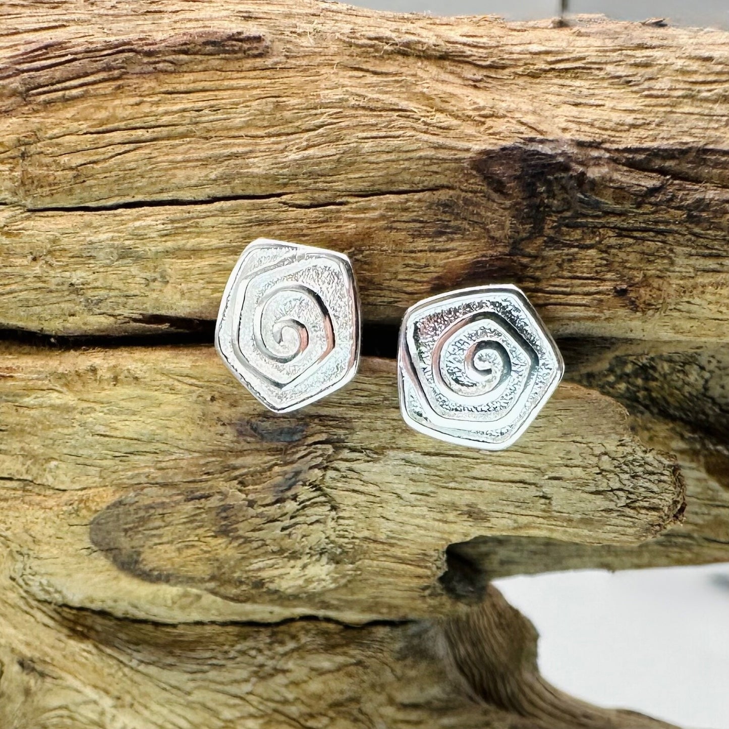 925 Sterling Silver Stud Earrings - Various Designs