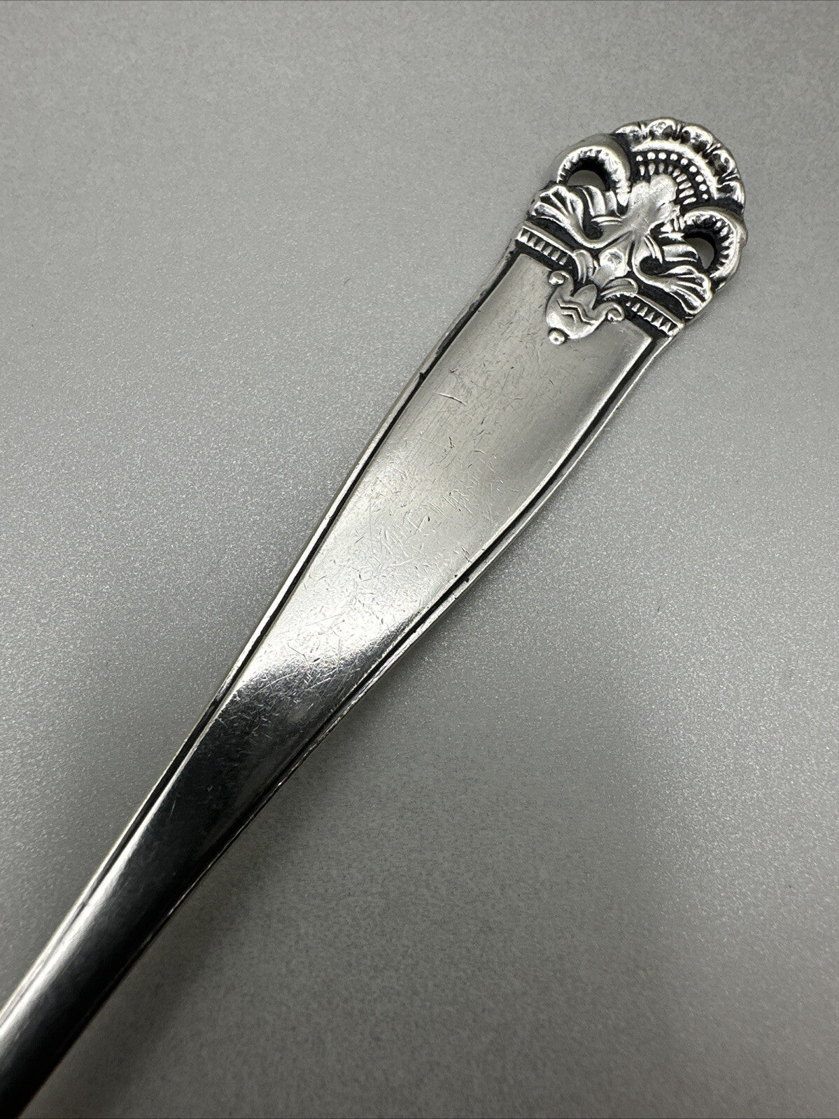 Antique Silver Plated Spoon
