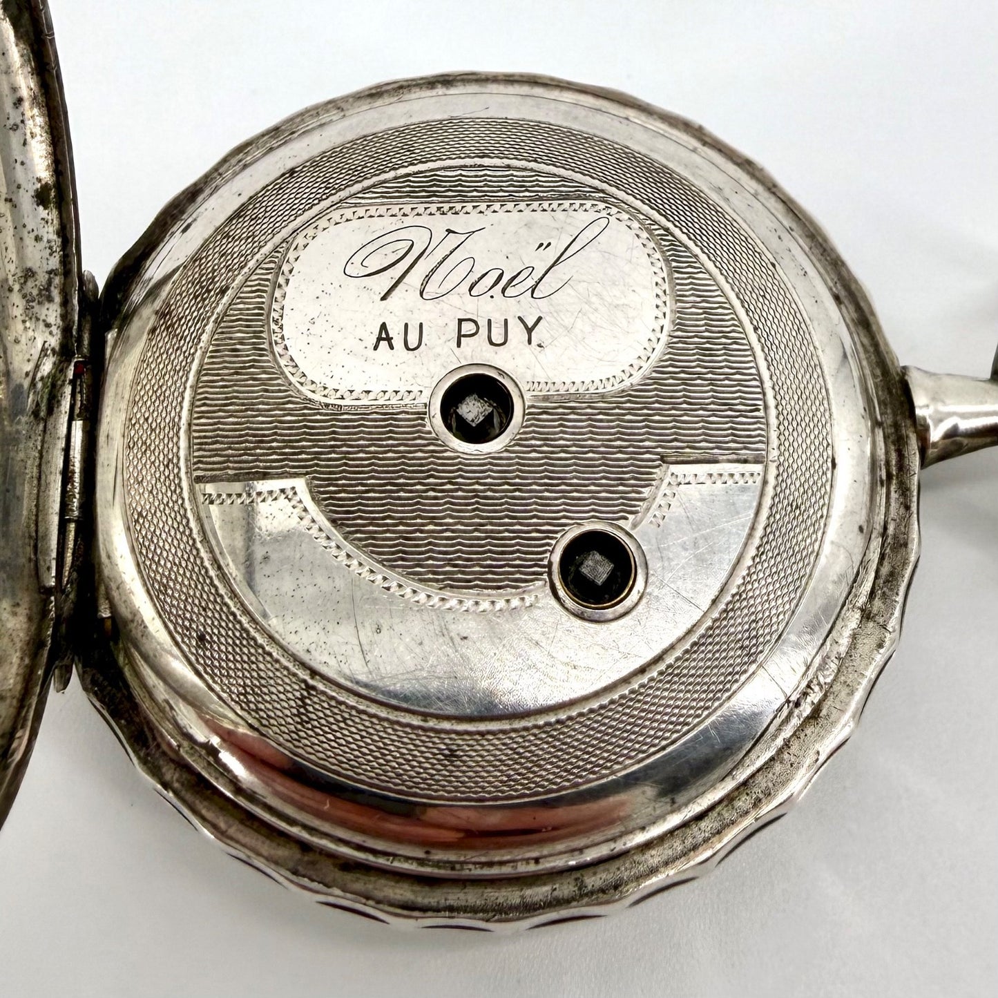 Antique French Silver Pocket Watch – Société Anonyme d’Horlogerie de Besançon