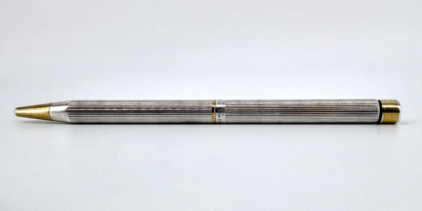 Sheaffer Sterling Silver Ballpoint Pen – London Import 1992 – USA Made