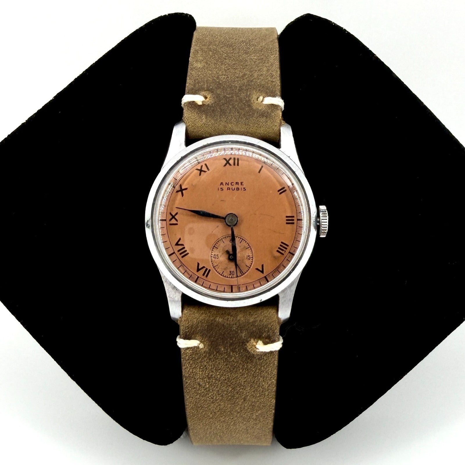 Vintage Swiss Wristwatch – “Ancre 15 Rubis” – AS 1002 / 984 - c.1940s - Working