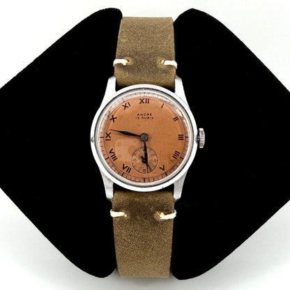 Vintage Swiss Wristwatch – “Ancre 15 Rubis” – AS 1002 / 984 - c.1940s - Working