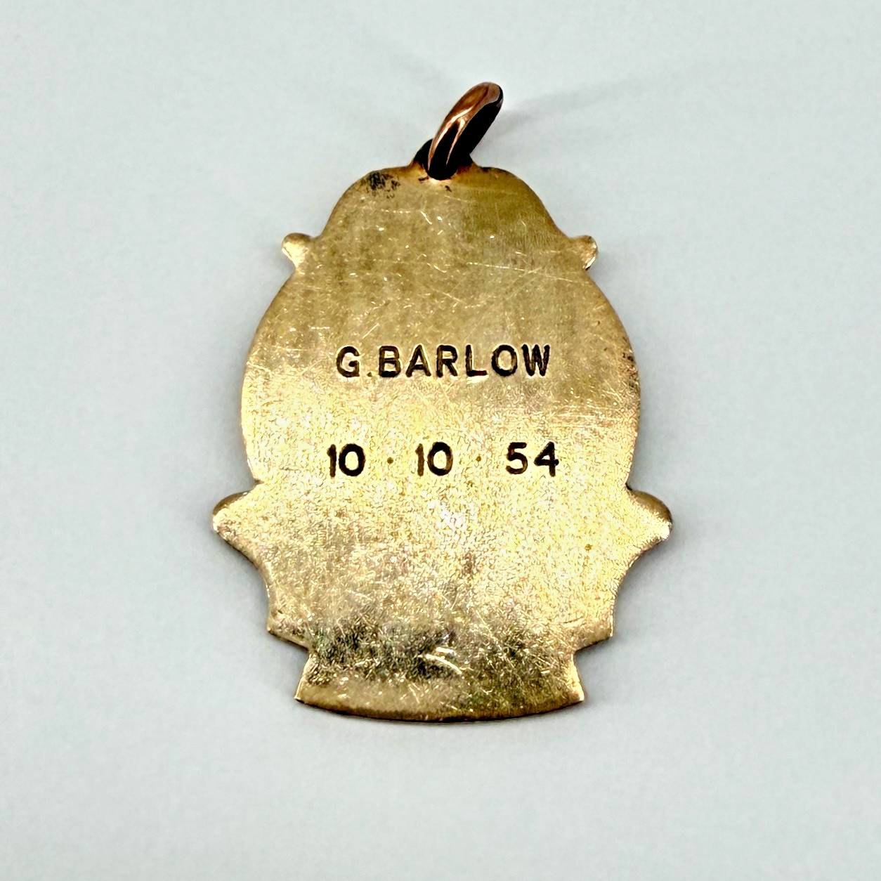 Vintage 1954 National Association of Teachers of Dancing Fob Medal