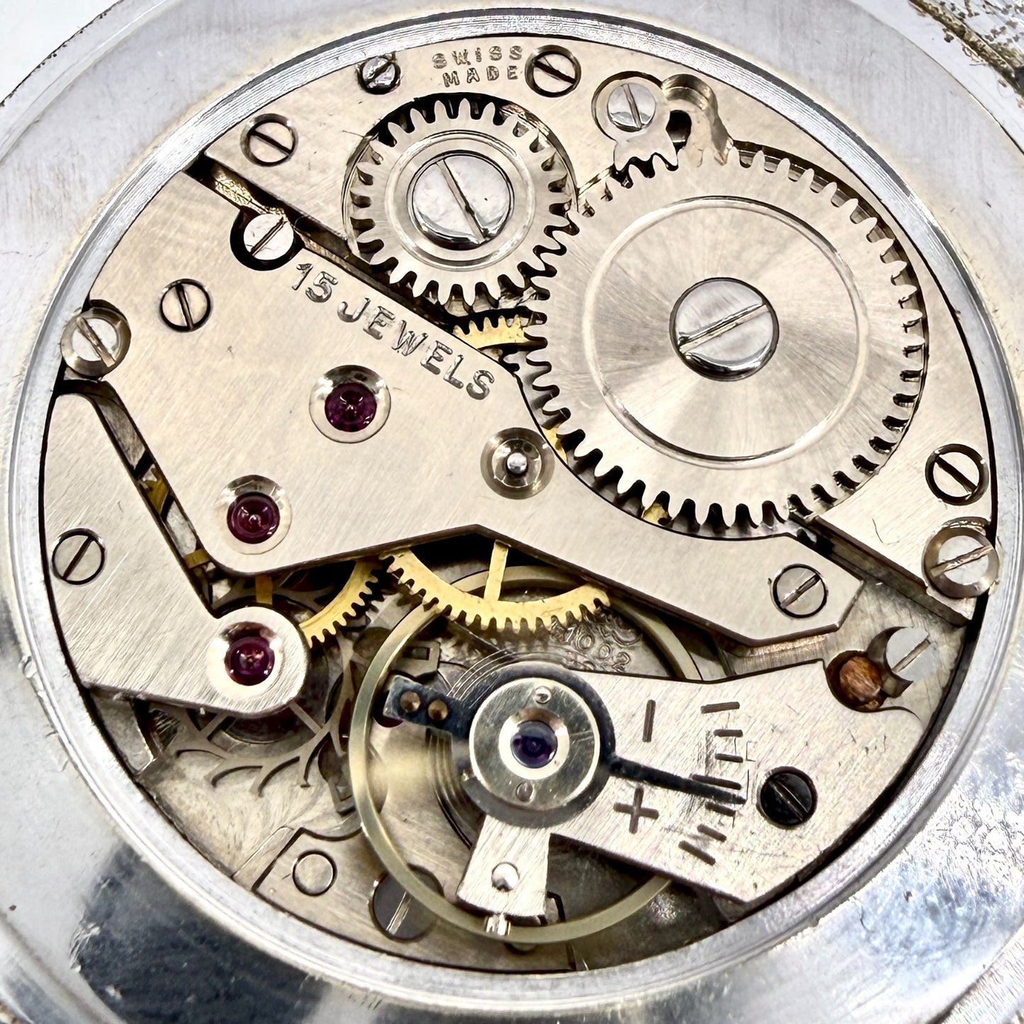 Vintage LIGA Antimagnetic Swiss Mechanical Watch – AS 1002/984 – c.1940s