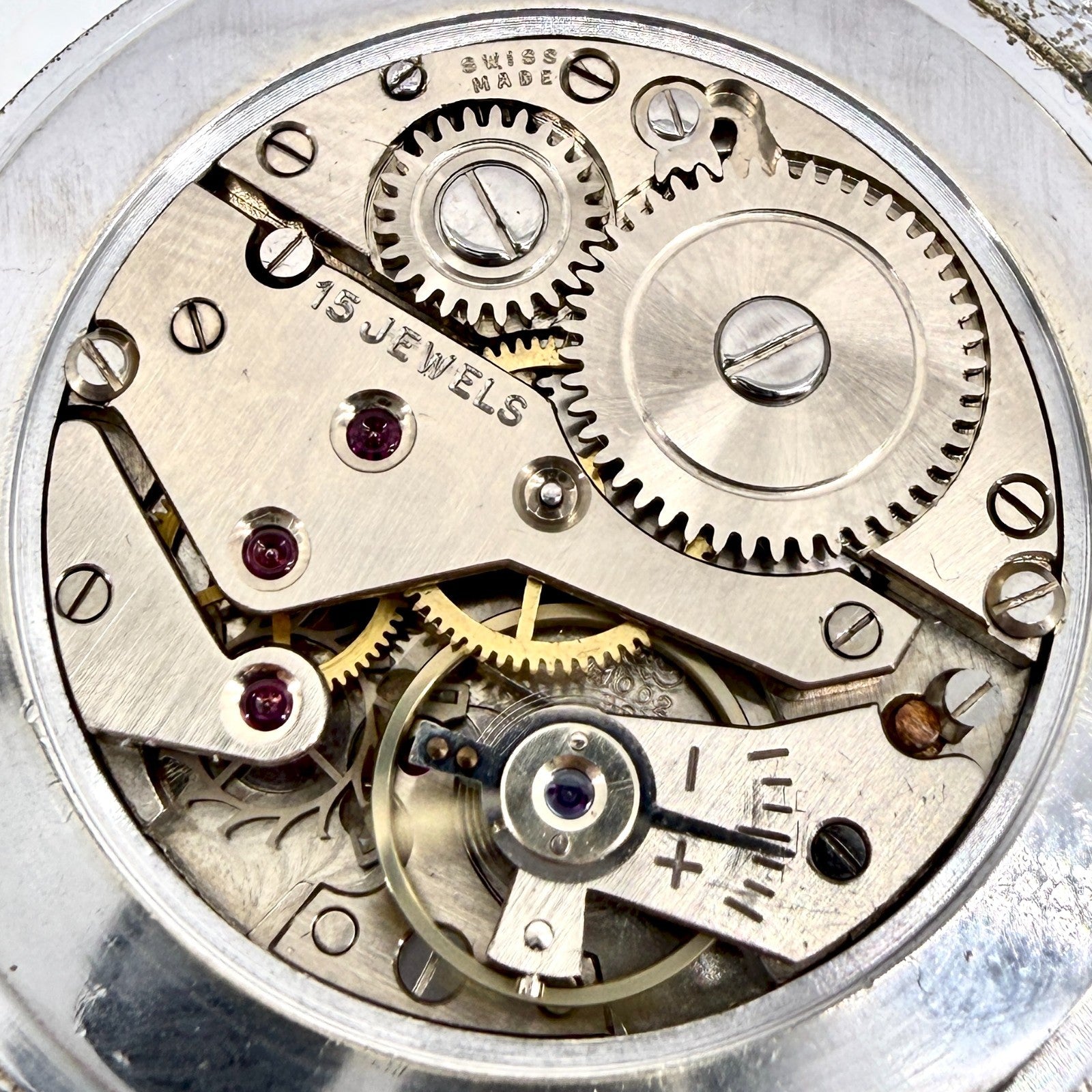 Vintage LIGA Antimagnetic Swiss Mechanical Watch – AS 1002/984 – c.1940s