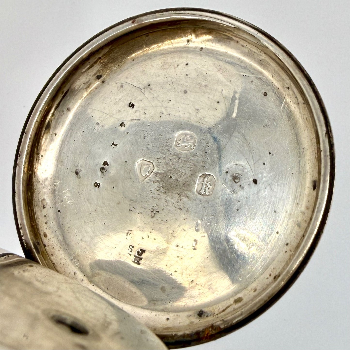 Antique Silver Fusee Pocket Watch, Adam Burdess Coventry – London 1865 - Working